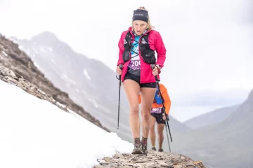 Etelvina Deguer brilló en Ushuahia y se adjudicó un podio en los 50 kilómetros