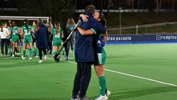 Con la tranquilidad del objetivo grupal cumplido, Juana Casais Knudsen disfruta de su Necochea