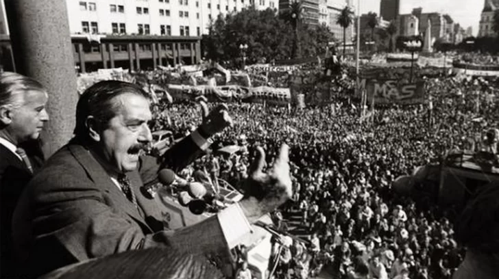 Acto de la UCR local a 40 años del retorno a la Democracia
