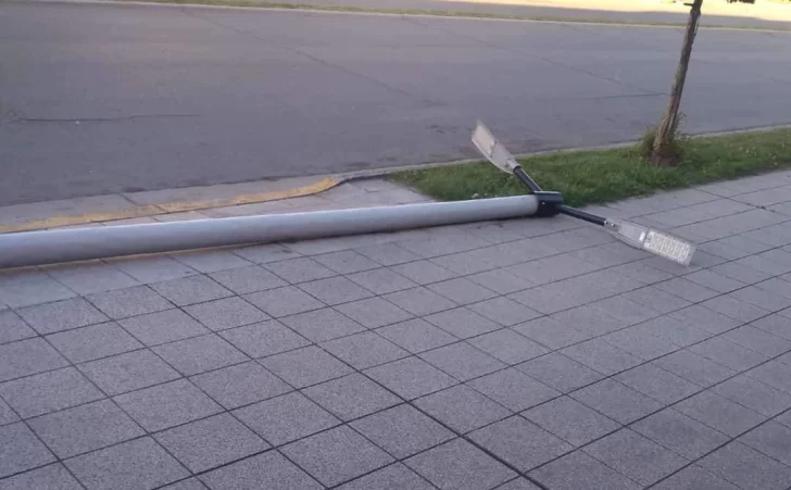 Volvieron a chocar la columna de 75 y 22