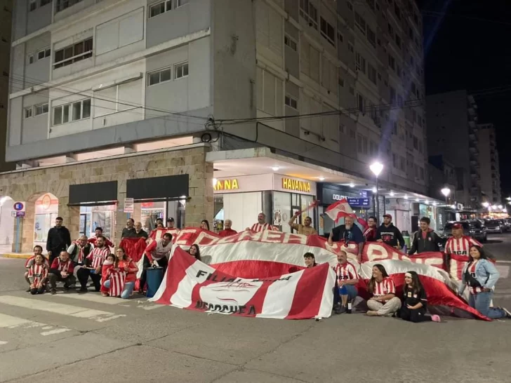 Los “Pinchas” necochenses celebraron en la rambla