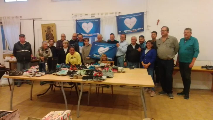 Se entregaron las donaciones de calzados en el marco de “Susana-Deportes para Ayudar”