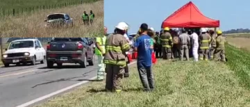 Triple choque en Ruta 226: un muerto