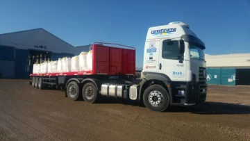 Los costos de transporte de cargas subieron un 248% en 2023