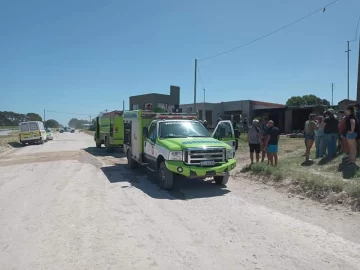 Realizan una colecta para la familia que perdió todo en un incendio