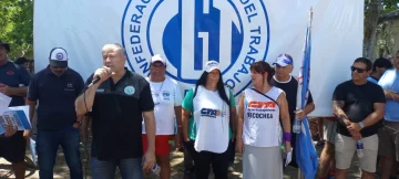 Contundente paro nacional en Necochea