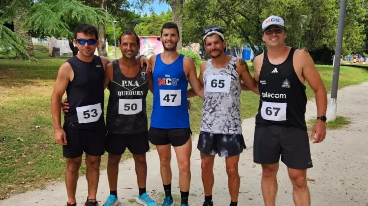 Podio necochense en la 21º Media Maratón de Mar del Sud-Miramar