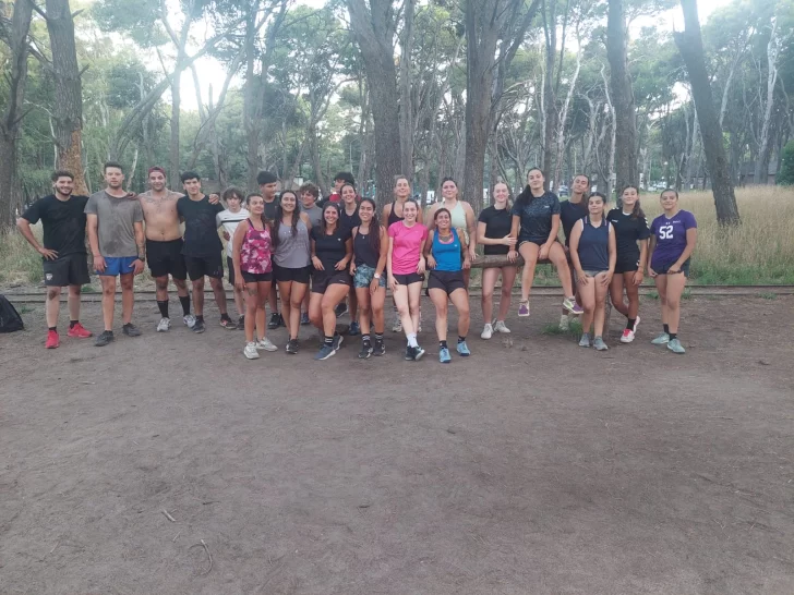 Arrancó la pretemporada de Altamira con trabajos en el Parque Miguel Lillo