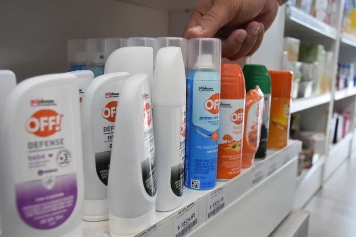 Se agota el stock de repelentes en las farmacias locales
