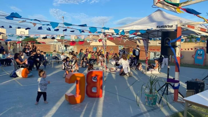 Celebraron los 10 años del Programa Barrio Cultura