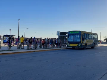Mañana paran los colectivos