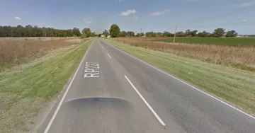 Vuelco de camioneta con docentes que se dirigían a Pieres