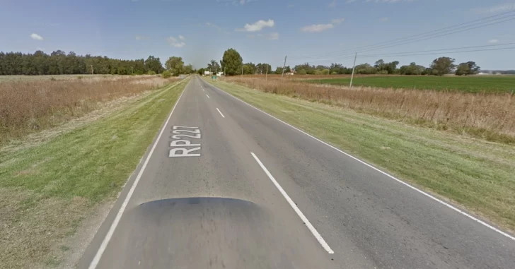 Vuelco de camioneta con docentes que se dirigían a Pieres