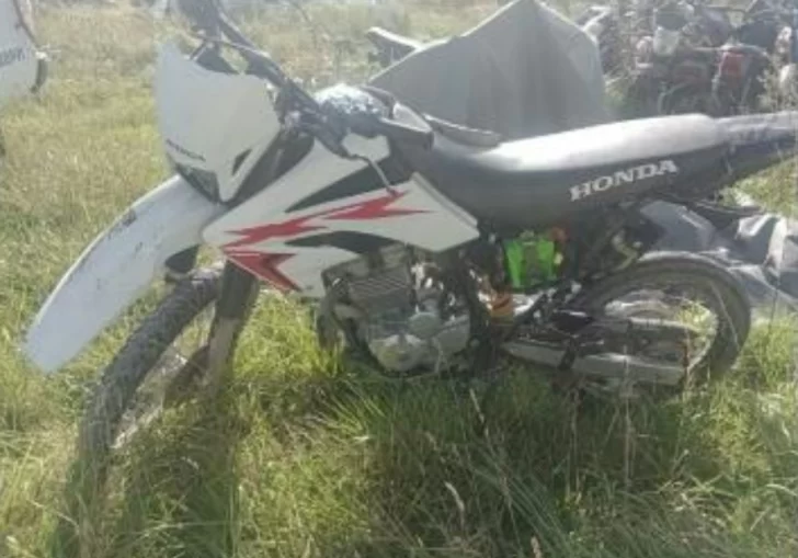 Hallan en Juárez una moto robada en Necochea
