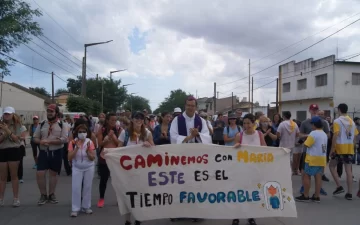 Fue suspendida peregrinación a la gruta de la Virgen