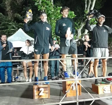 Destacado segundo puesto de Federico Santibáñez en los 10 K nocturnos de Miramar