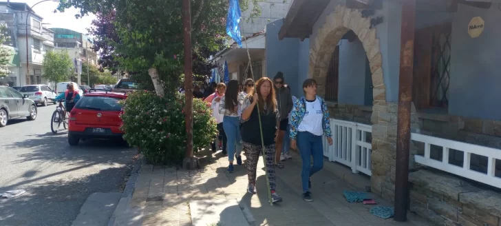 Se movilizaron en reclamo de alimentos para comedores y merenderos