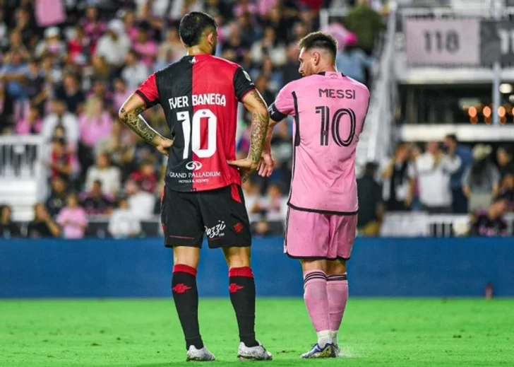 Un amistoso de lujo y empate entre el Inter Miami de Messi y Newell´s