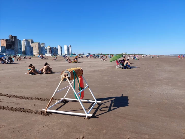 Se amplió el servicio de guardavidas con más puestos en playa y sectores del río