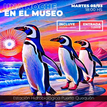 “Una noche en el museo”: original propuesta de la Estación Hidrobiológica