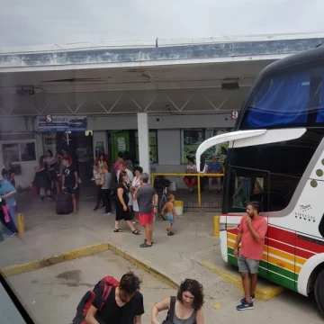Demanda de pasajes y movimiento en la terminal