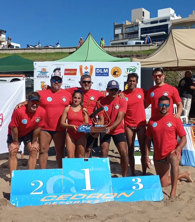 5° lugar paras los guardavidas necochenses en el Torneo Provincial de Rescate