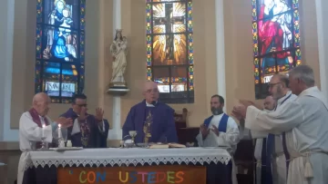 Asumió el nuevo Párroco de Quequén