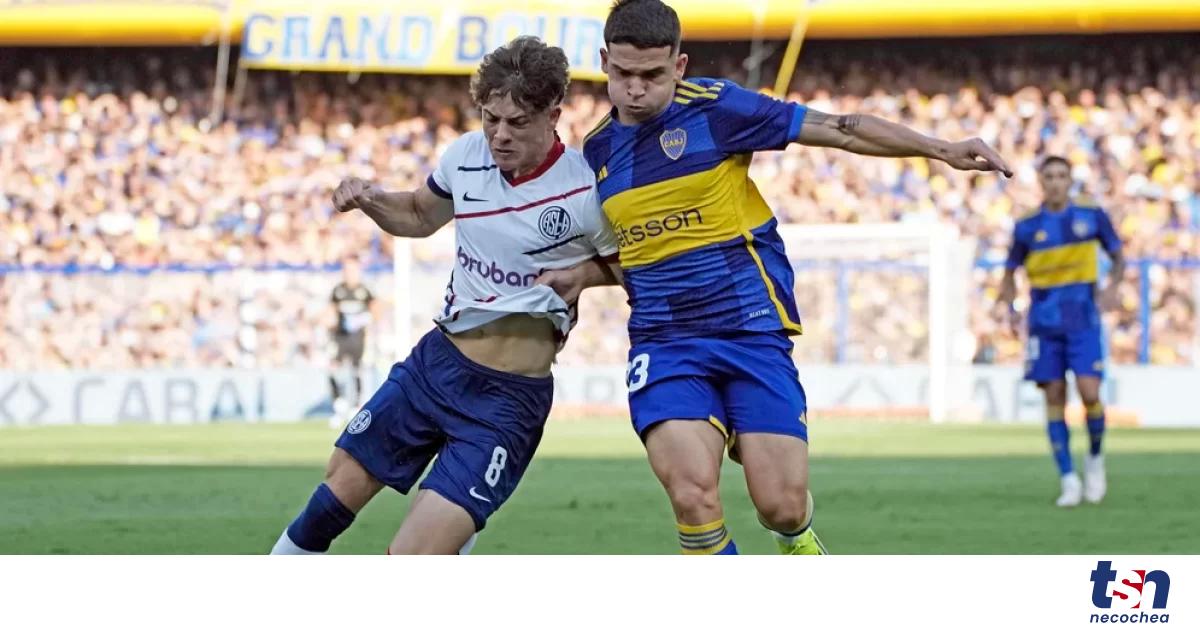 Boca le ganó a San Lorenzo en el clásico de la duodécima fecha y se ...