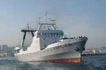 Detectan un buque que pescaba ilegalmente dentro de la Zona Económica Exclusiva argentina