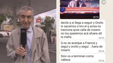Rosario: amenazaron de muerte a Nelson Castro