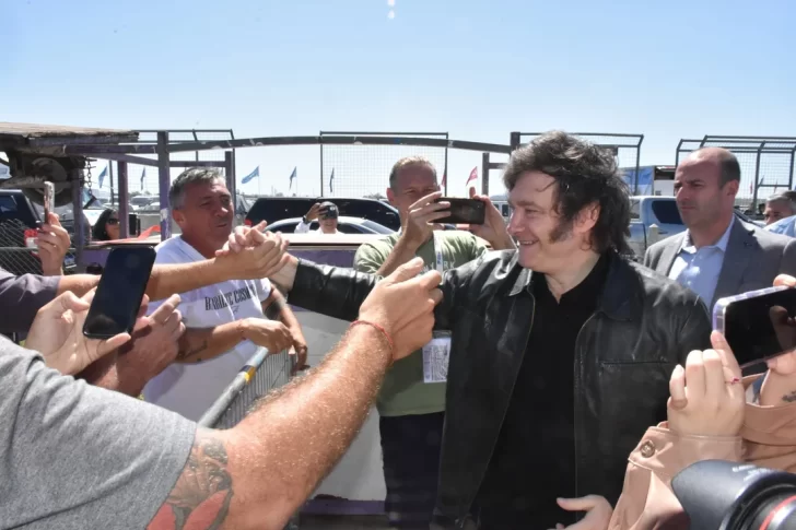 Milei en ExpoAgro: adelantó cuándo podría levantarse el cepo y develó la inflación de febrero