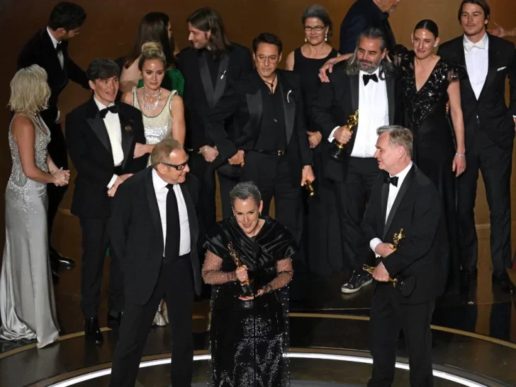 La gran ganadora de la noche: Oppenheimer se alzó con el Oscar a Mejor película