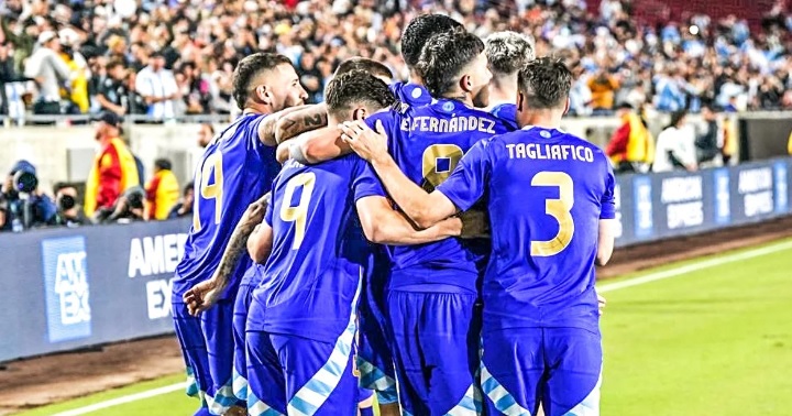 Argentina venció a Costa Rica en Estados Unidos