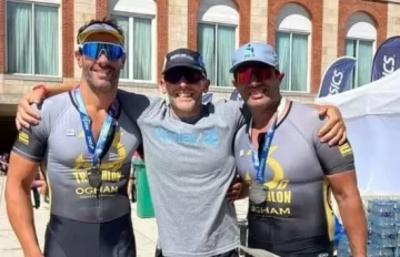Campeonato Argentino de Triatlón: Amarante entre los 10 primeros
