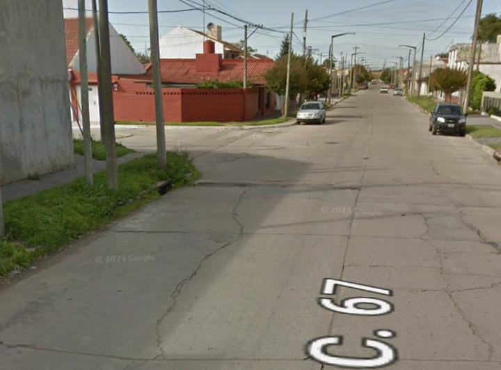 Se descompensó y chocó contra una columna de alumbrado público