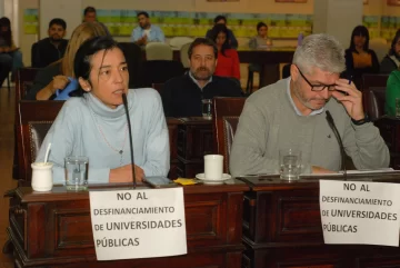 “No estamos de acuerdo, ni con los despidos, ni con el desfinanciamiento universitario, ni tampoco con la represión”