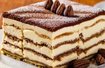 Tiramisú súper cremoso: con pocos ingredientes y sin horno