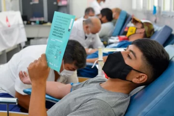 Realizan una nueva colecta de sangre y registro de medula ósea