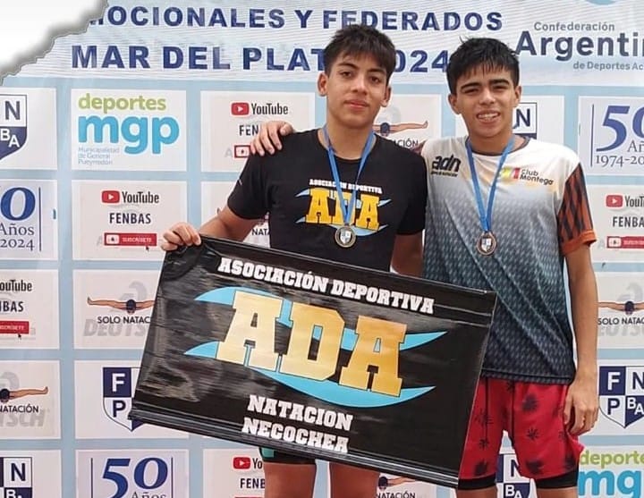 Sexto lugar para ADA en el Provincial y podio perfecto en los 200 metros espalda