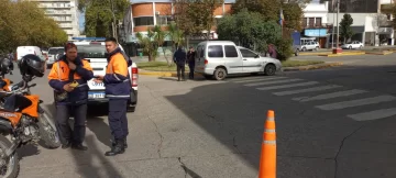 Atropellaron a una mujer en el centro