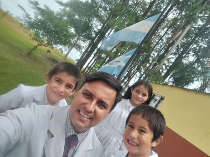 El Tano y los alumnos del CFP 402 se van a iluminar una escuela de Corrientes