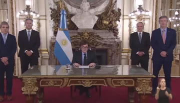 Milei anunció un 0,2% de superávit fiscal en el primer trimestre