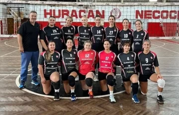 Comenzó la liga local de vóley con triunfos de Huracán en varones y damas
