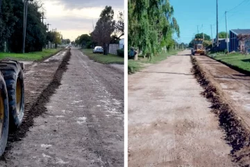Reparan calles en varios barrios de Necochea y Quequén