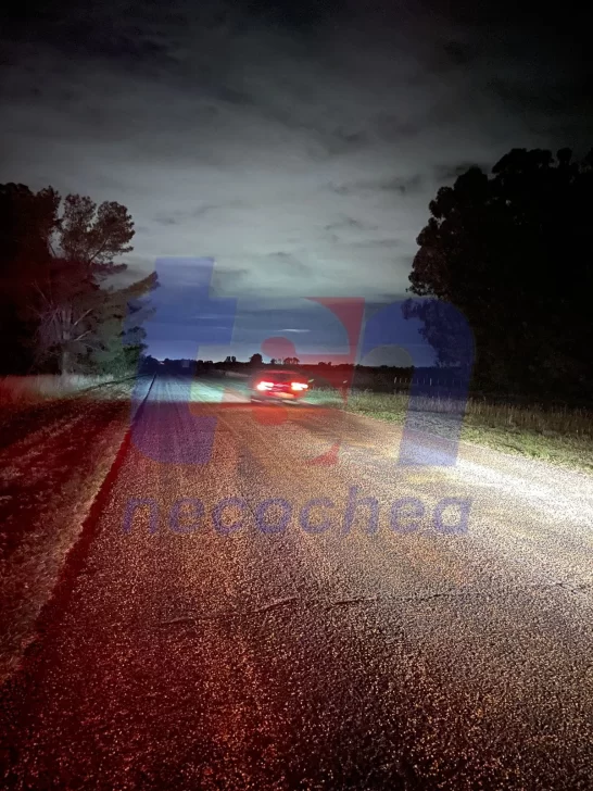 Otro camión perdió parte de su carga sobre la ruta 86