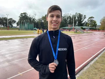 Facundo Muguiro completó un gran fin de semana para Necochea en el Provincial U20