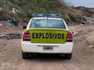 Peritos en explosivos de Necochea detonaron un artefacto en Tres Arroyos