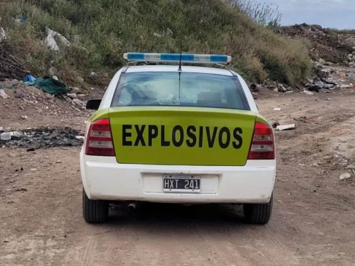Peritos en explosivos de Necochea detonaron un artefacto en Tres Arroyos