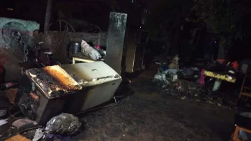 Se incendió una vivienda en 110 y 71