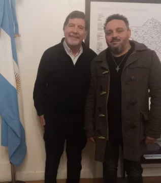 Analizó Lescano cuestiones sociales y educativas con Sileoni